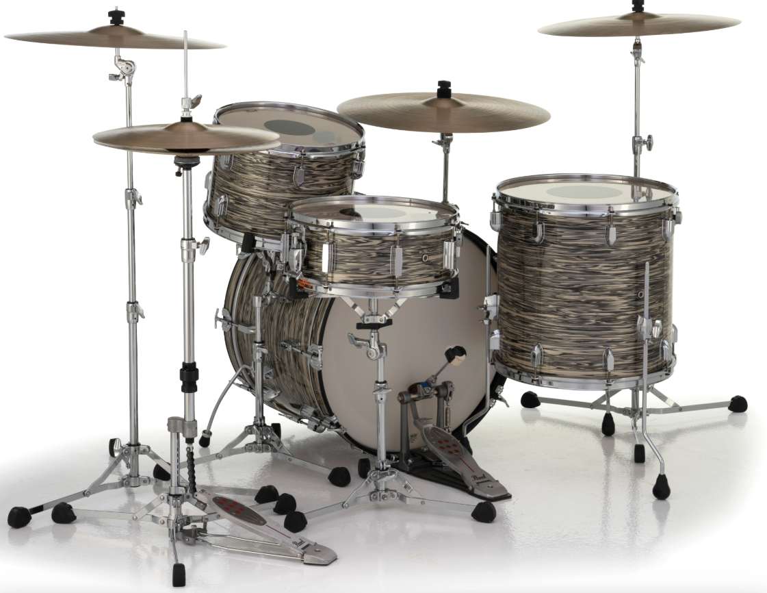 Pearl President Series Deluxe 3-piece Shell Pack - 22" Bass Drum DESERT RIPPLE