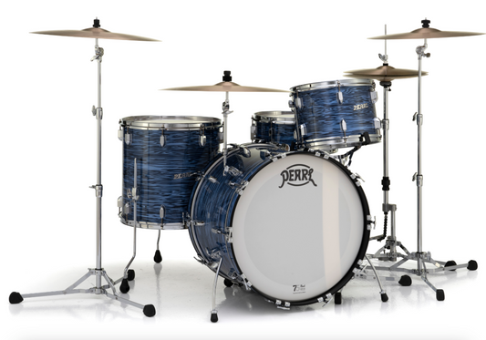 Pearl President Series Deluxe 3-piece Shell Pack - 22" Bass Drum OCEAN RIPPLE