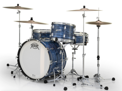 Pearl President Series Deluxe 3-piece Shell Pack - 22" Bass Drum OCEAN RIPPLE