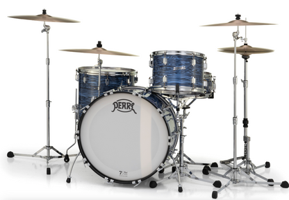 Pearl President Series Deluxe 3-piece Shell Pack - 22" Bass Drum OCEAN RIPPLE