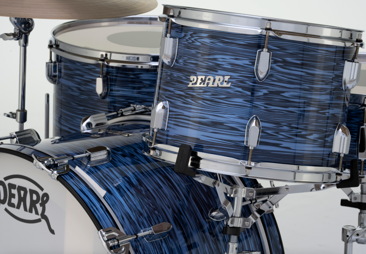 Pearl President Series Deluxe 3-piece Shell Pack - 22" Bass Drum OCEAN RIPPLE
