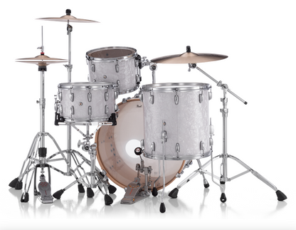 Pearl Professional Series 3 Piece Shell Pack - 24" Bass Drum WHITE MARINE PEARL