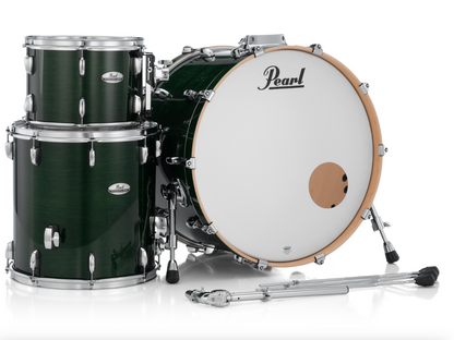 Pearl Professional Series 3 Piece Shell Pack - 24" Bass Drum EMERALD MIST