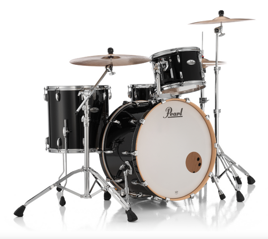 Pearl Professional Series 3 Piece Shell Pack - 24" Bass Drum PIANO BLACK