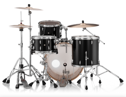 Pearl Professional Series 3 Piece Shell Pack - 24" Bass Drum PIANO BLACK