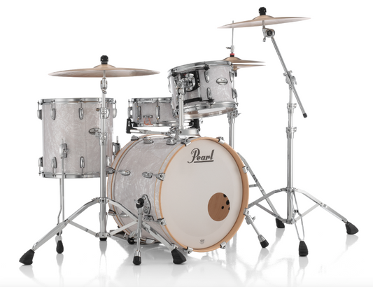 Pearl Professional Series 3 Piece Shell Pack - 20" Bass Drum WHITE MARINE PEARL