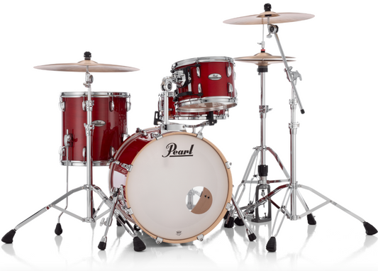 Pearl Professional Series 3 Piece Shell Pack - 20" Bass Drum SEQUOIA RED