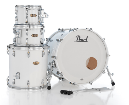 Pearl Masters Maple Pure 4 Piece Shell Pack "XSP" - 22" Bass Drum ARCTIC WHITE