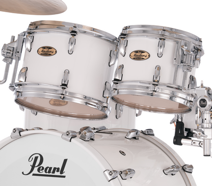 Pearl Masters Maple Pure 4 Piece Shell Pack "XESP" - 22" Bass Drum ARCTIC WHITE