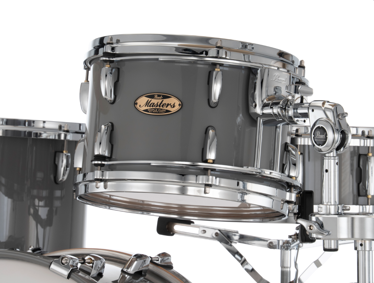 Pearl Masters Maple Pure 3 Piece Shell Pack - 20" Bass Drum PUTTY GREY