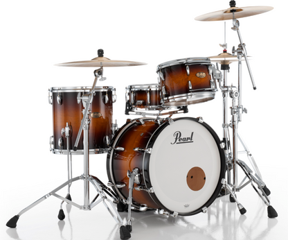 Pearl Masters Maple Pure 3 Piece Shell Pack - 20" Bass Drum VINTAGE TOBACCO BURST