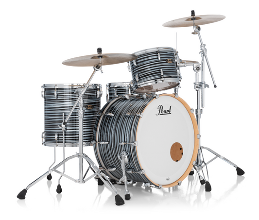 Pearl Masters Maple Pure 3 Piece Shell Pack - 24" Bass Drum BLACK OYSTER SWIRL