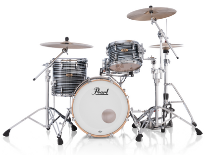 Pearl Masters Maple Pure 3 Piece Shell Pack - 20" Bass Drum BLACK OYSTER SWIRL