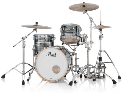 Pearl Masters Maple Pure 3 Piece Shell Pack - 20" Bass Drum BLACK OYSTER SWIRL