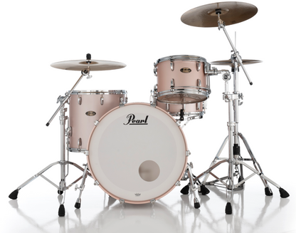 Pearl Masters Maple Gum 3-Piece Shell Pack - 24" Bass Drum SATIN ROSE GOLD
