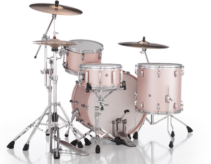 Pearl Masters Maple Gum 3-Piece Shell Pack - 24" Bass Drum SATIN ROSE GOLD