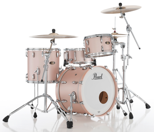 Pearl Masters Maple Gum 3-Piece Shell Pack - 20" Bass Drum SATIN ROSE GOLD