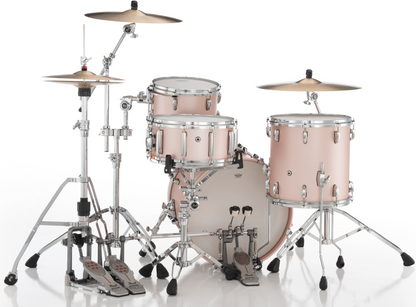 Pearl Masters Maple Gum 3-Piece Shell Pack - 20" Bass Drum SATIN ROSE GOLD