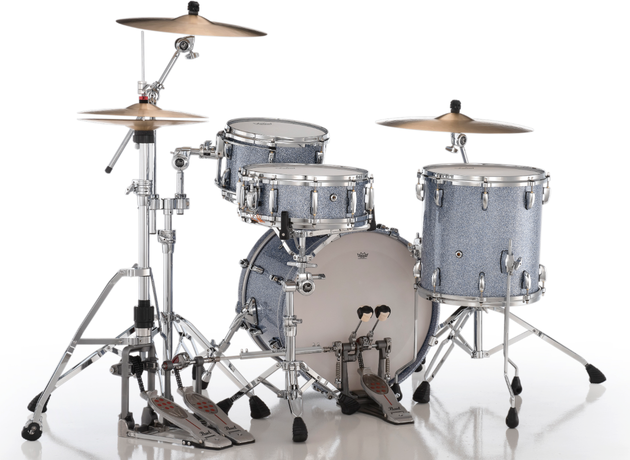 Pearl Masters Maple Gum 3-Piece Shell Pack - 20" Bass Drum CRYSTAL RAIN