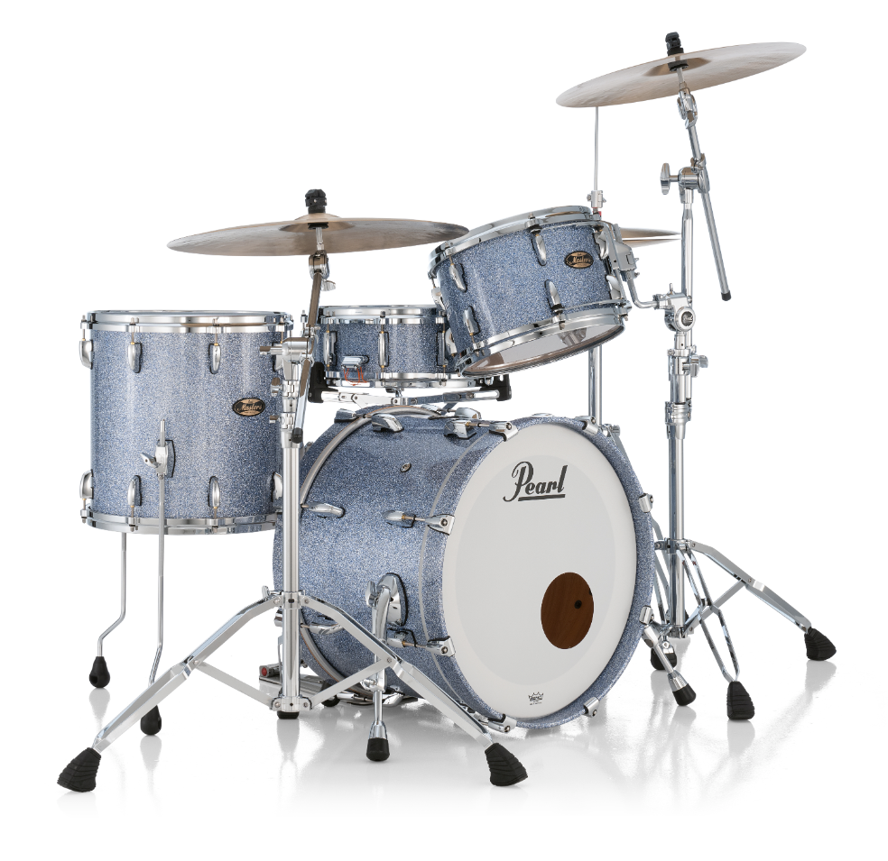 Pearl Masters Maple Gum 3-Piece Shell Pack - 20" Bass Drum CRYSTAL RAIN