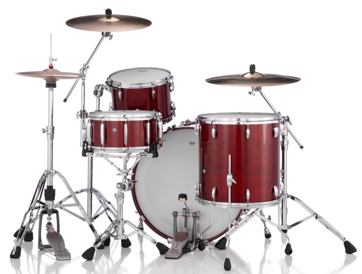 Pearl Masters Maple 3 Piece Shell Pack - 24" Bass Drum NATURAL CHERRY