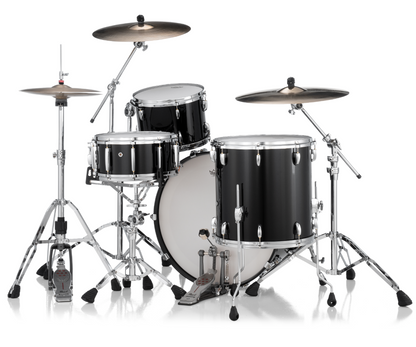 Pearl Masters Maple 3 Piece Shell Pack - 24" Bass Drum PIANO BLACK