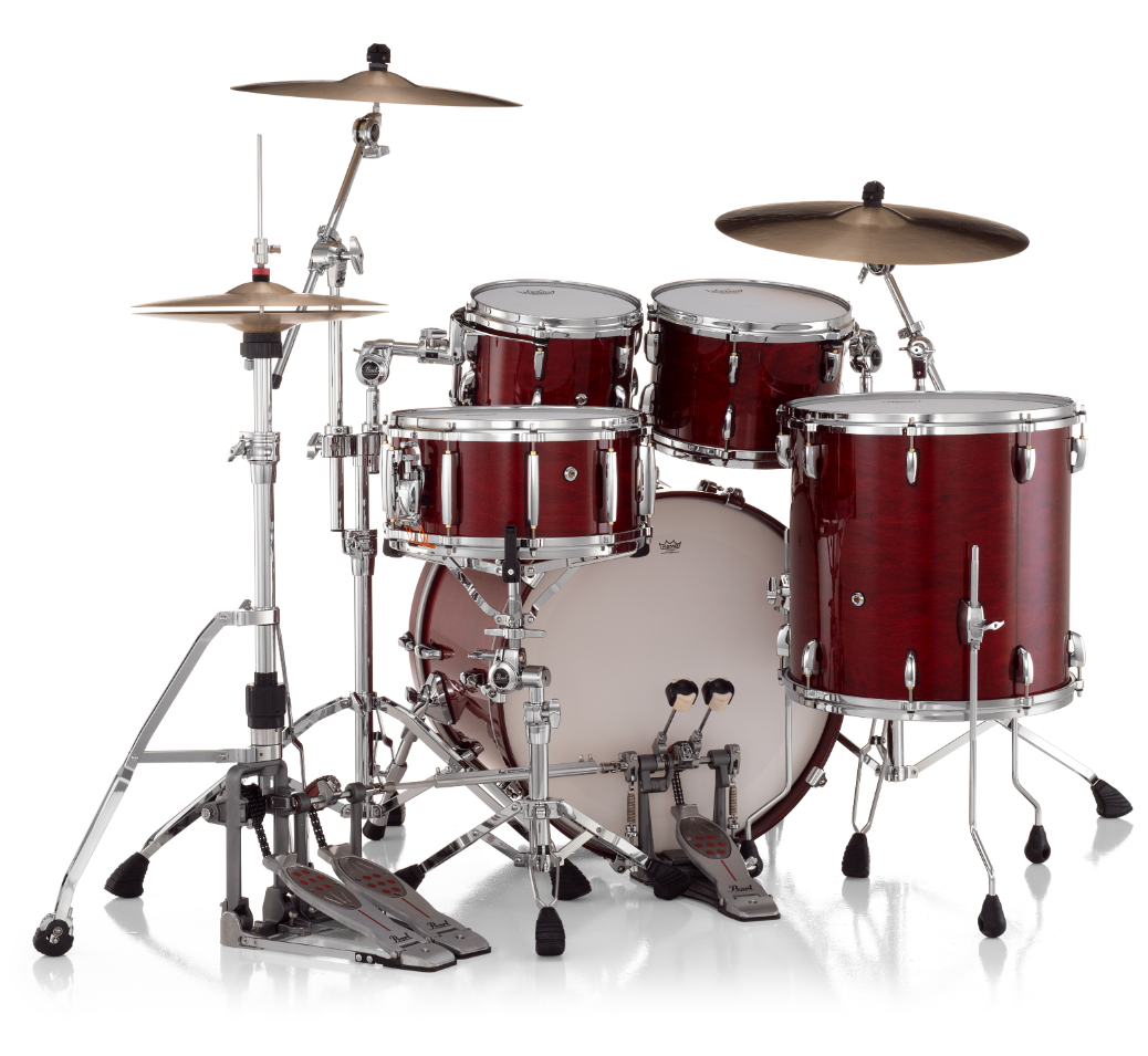 Pearl Masters Maple 4 Piece Shell Pack "XSP" - 22" Bass Drum NATURAL CHERRY