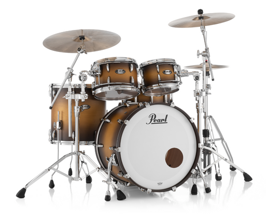 Pearl Masters Maple 4 Piece Shell Pack "XSP" - 22" Bass Drum MATTE OLIVE BURST