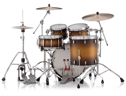 Pearl Masters Maple 4 Piece Shell Pack "XSP" - 22" Bass Drum MATTE OLIVE BURST