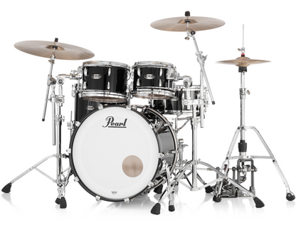 Pearl Masters Maple 4 Piece Shell Pack "XSP" - 22" Bass Drum PIANO BLACK