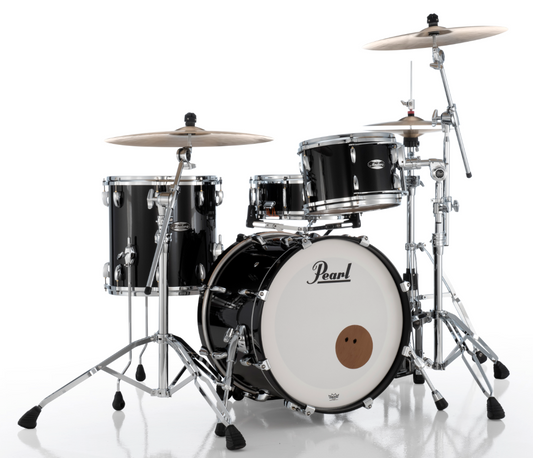 Pearl Masters Maple 3 Piece Shell Pack - 20" Bass Drum PIANO BLACK