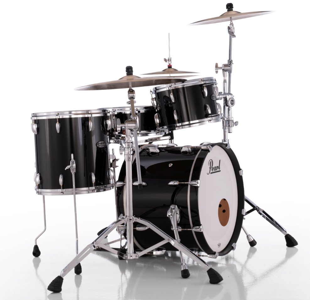 Pearl Masters Maple 3 Piece Shell Pack - 20" Bass Drum PIANO BLACK