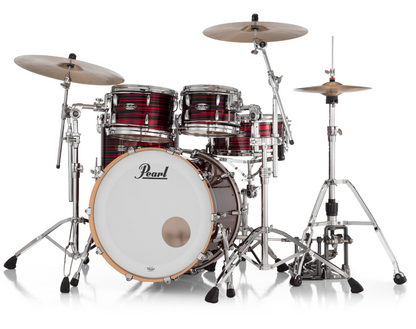 Pearl Masters Maple 4 Piece Shell Pack "XSP" - 22" Bass Drum RED OYSTER SWIRL