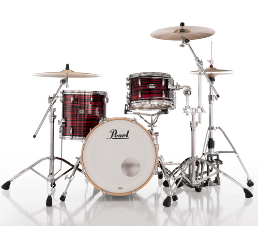 Pearl Masters Maple 3 Piece Shell Pack - 20" Bass Drum RED OYSTER SWIRL