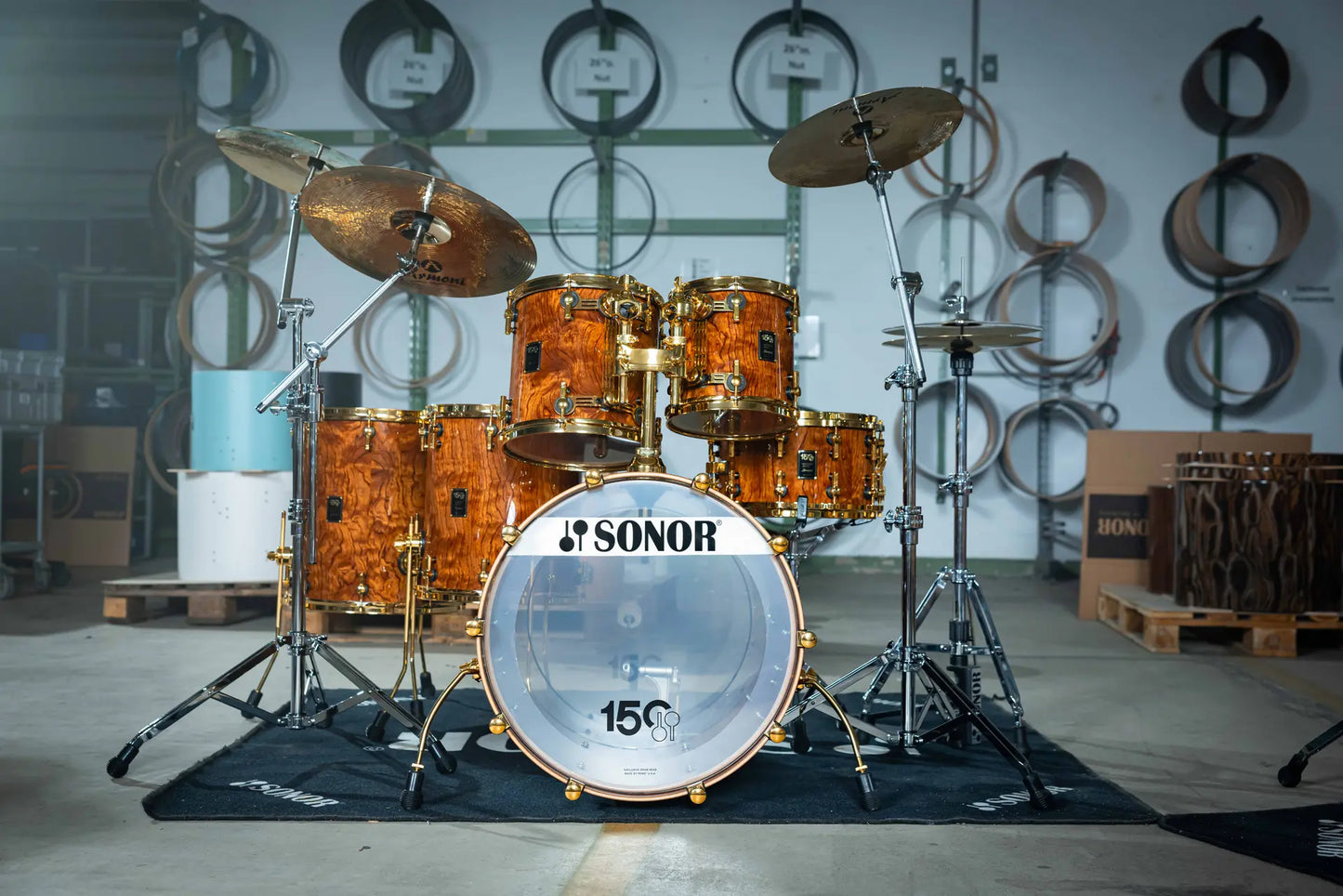 Sonor 150th Anniversary Signature Heritage Drum Set