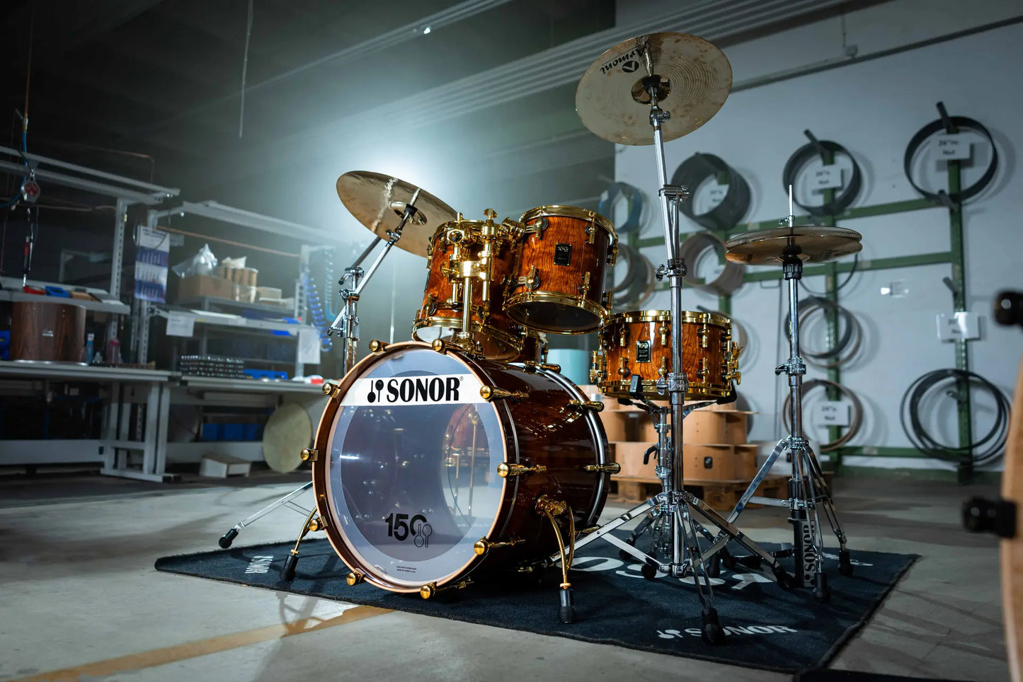 Sonor 150th Anniversary Signature Heritage Drum Set