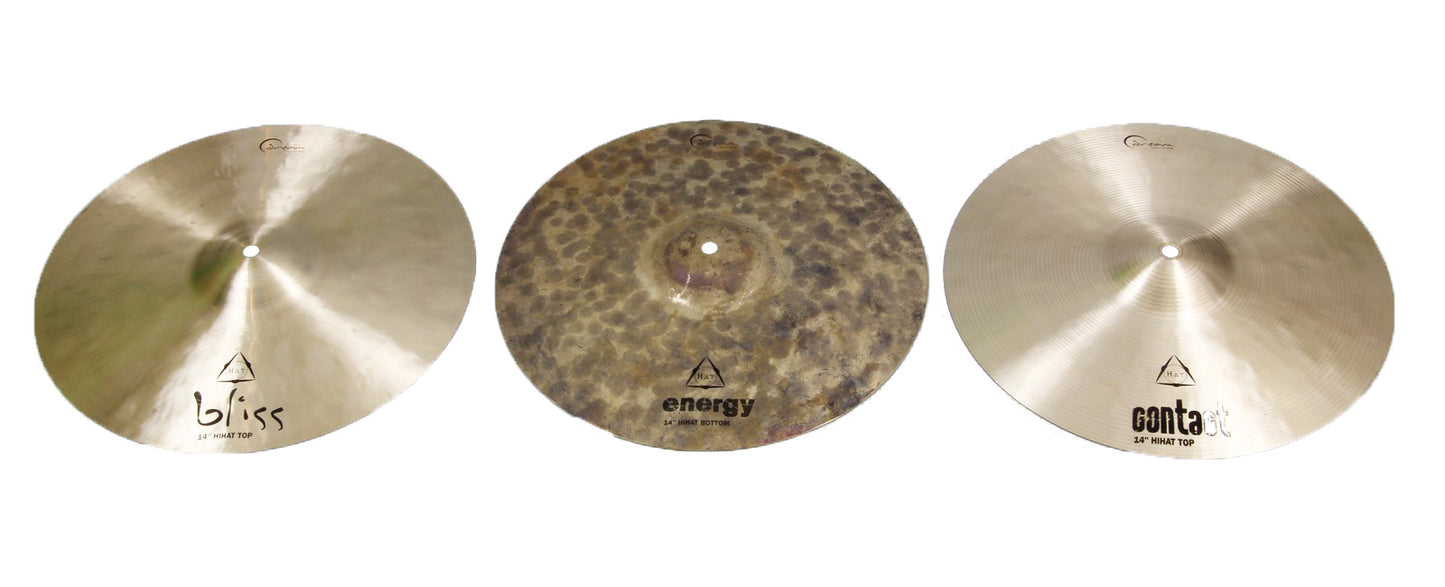 Dream Cymbals TRIHAT14D 14" TriHat Diversity Set
