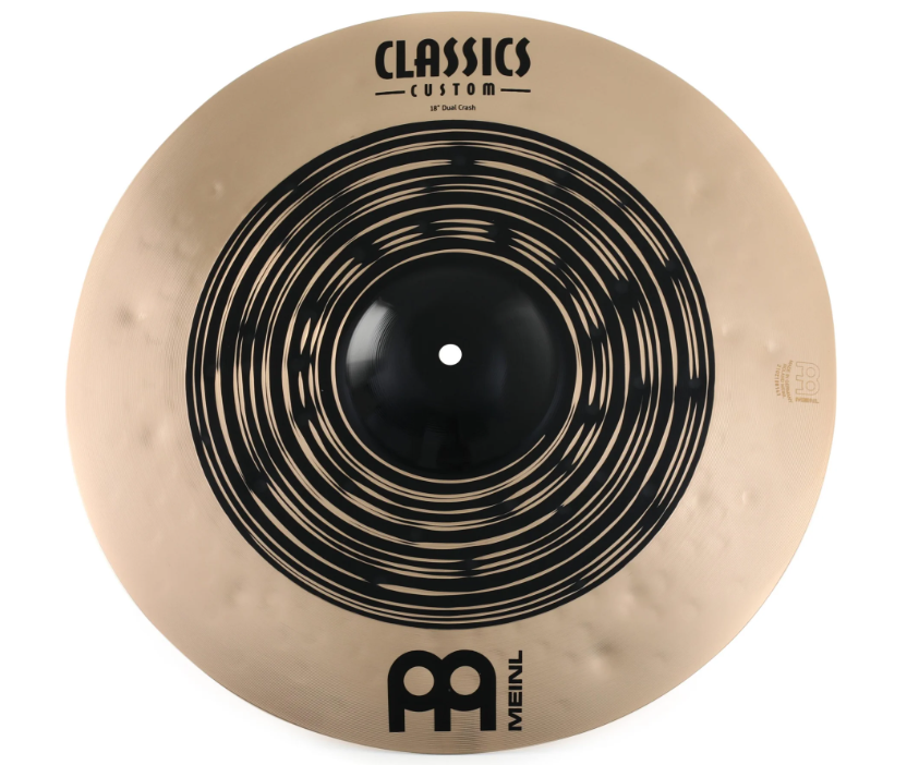 Meinl 18" Classic Custom Dual Crash