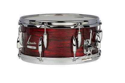 VINTAGE SERIES  13"X 6" SNARE DRUM-VINTAGE RED OYSTER