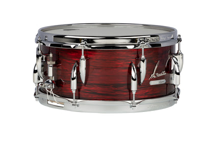 VINTAGE SERIES  13"X 6" SNARE DRUM-VINTAGE RED OYSTER