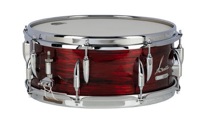 Vintage Series 14"X 5.75" Snare Drum-VINTAGE RED OYSTER
