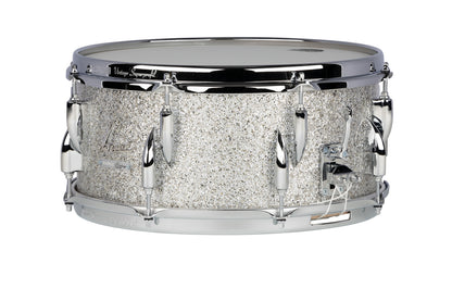 VINTAGE SERIES 14"X 6.5" SNARE DRUM-VINTAGE SILVER GLITTER