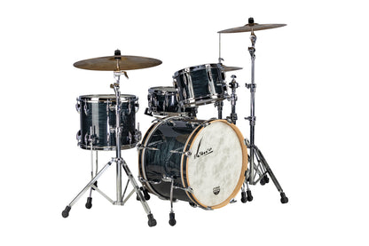 SONOR VINTAGE SERIES 20" 3PC SHELL PACK W/MOUNT-VINTAGE BLACK SLATE
