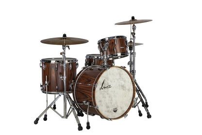 SONOR VINTAGE SERIES 22" 3PC SHELL PACK W/MOUNT-ROSEWOOD SEMI-GLOSS