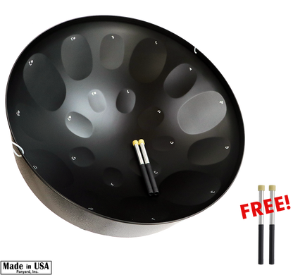 C-20 Lead Steel Pan - Caribbean Night - Pan Only + FREE Mallets