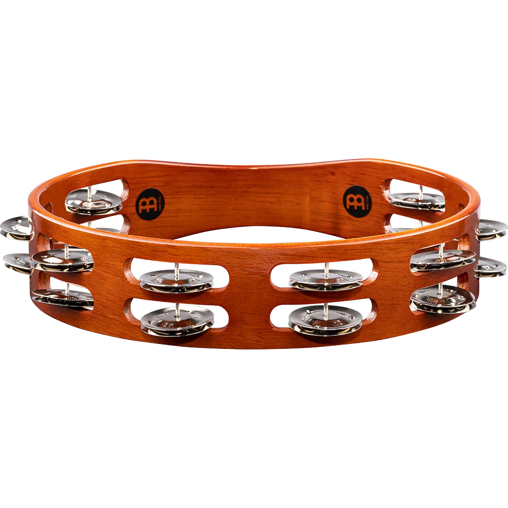 Meinl Percussion 10-inch Handheld Wood Tambourine - Antique Brown