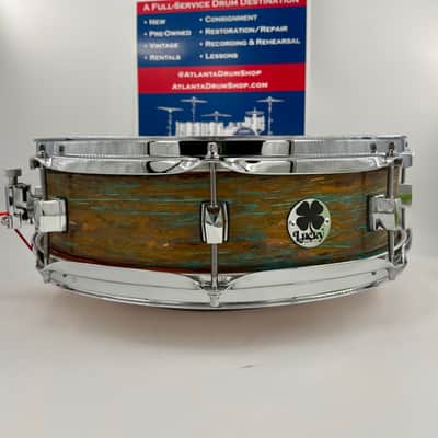Lucky 14x5 Artistic Pre-Patina Snare-Lucky Drum Co-Atlanta Drum Shop