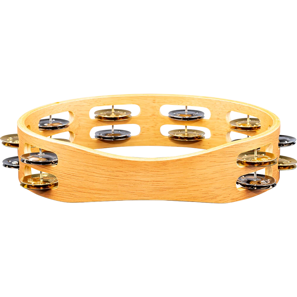 Meinl Percussion Recording-Combo Wood Tambourine - Double Row