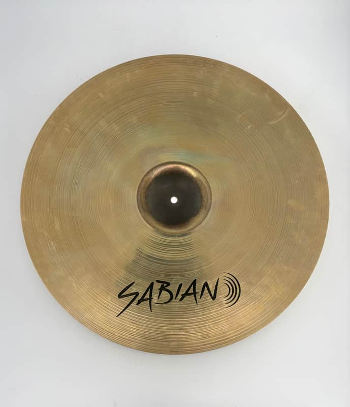 Sabian 21" AAX Raw Bell Dry Ride - Used-Sabian-Atlanta Drum Shop