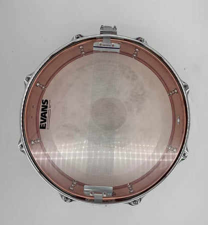 Lucky Drums Company 14" x 5" Artistic Copper Finish Snare-Lucky Drum Co-Atlanta Drum Shop